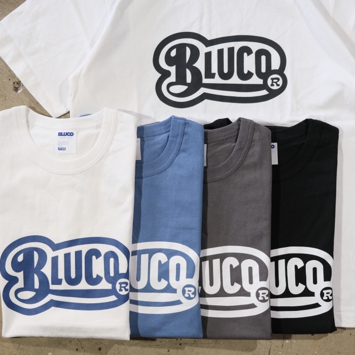 BLUCO ֥륳153-22-011ۡPRINT TEE -Old-ۥ֥륳 ץT ꥸʥܥǥ COTTON100