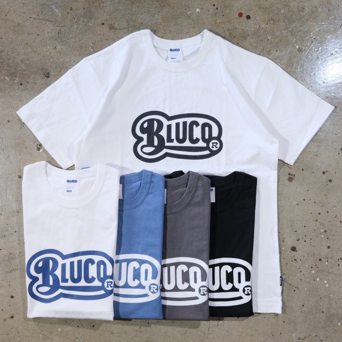 BLUCO ֥륳153-22-011ۡPRINT TEE -Old-ۥ֥륳 ץT ꥸʥܥǥ COTTON100