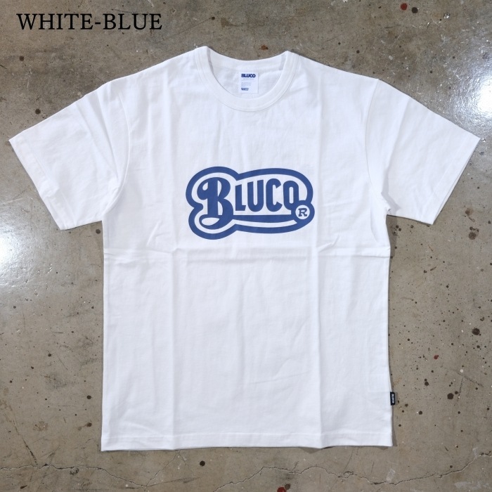 BLUCO ֥륳153-22-011ۡPRINT TEE -Old-ۥ֥륳 ץT ꥸʥܥǥ COTTON100