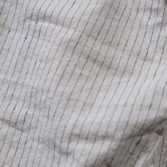TCB jeans �ƥ��������ӡ������󥺡�Detachable Collar Work Shirt��Beige Stripe��ۥǥ��å���֥륫�顼�������� ���åȥ��ͥ� ��곰����ǽ�� ������