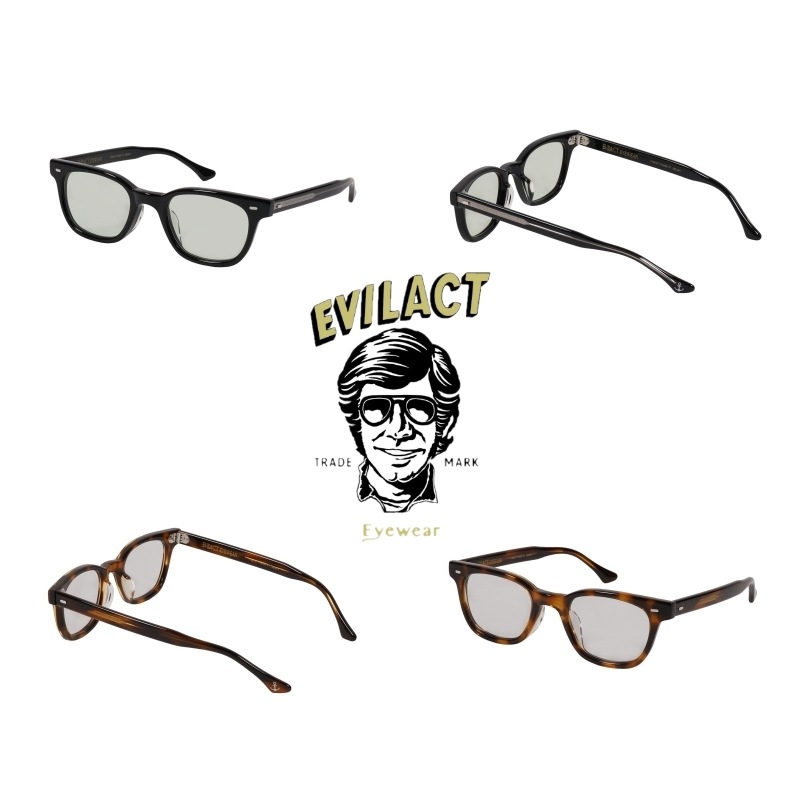 EVILACT EYEWEAR ֥륢ȥ EAE24-05ۡHENDERSONۥإ 㥫顼Ĵ󥺢 ץꥺʡե졼