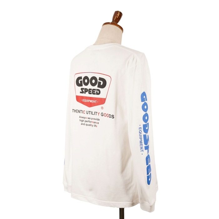 GOODSPEED equipment ���åɥ��ԡ��ɥ������åץ��ȡ�GSE-wfv-TS-LH-LS�ۡ�LH T's L/S�ۥ���T����� Ĺµ 5.6oz ���åȥ�100��