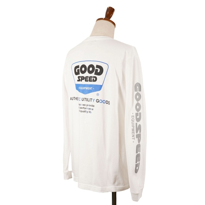 GOODSPEED equipment ���åɥ��ԡ��ɥ������åץ��ȡ�GSE-wfv-TS-LH-LS�ۡ�LH T's L/S�ۥ���T����� Ĺµ 5.6oz ���åȥ�100��
