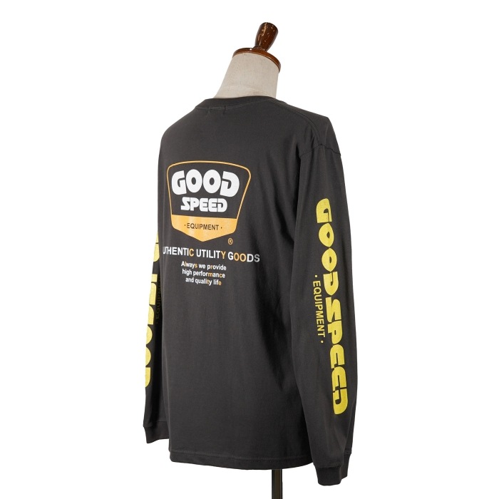 GOODSPEED equipment ���åɥ��ԡ��ɥ������åץ��ȡ�GSE-wfv-TS-LH-LS�ۡ�LH T's L/S�ۥ���T����� Ĺµ 5.6oz ���åȥ�100��