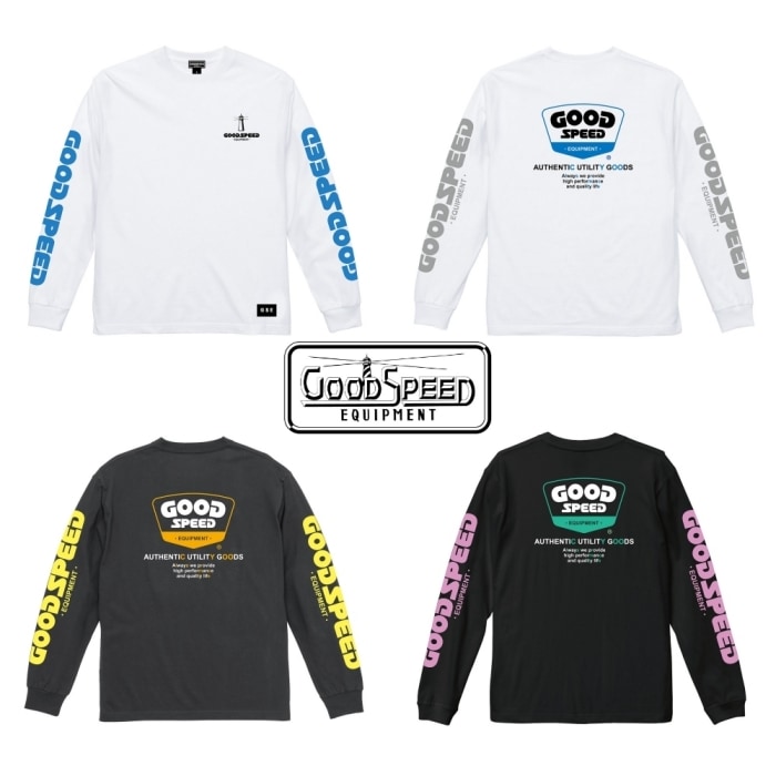 GOODSPEED equipment ���åɥ��ԡ��ɥ������åץ��ȡ�GSE-wfv-TS-LH-LS�ۡ�LH T's L/S�ۥ���T����� Ĺµ 5.6oz ���åȥ�100��