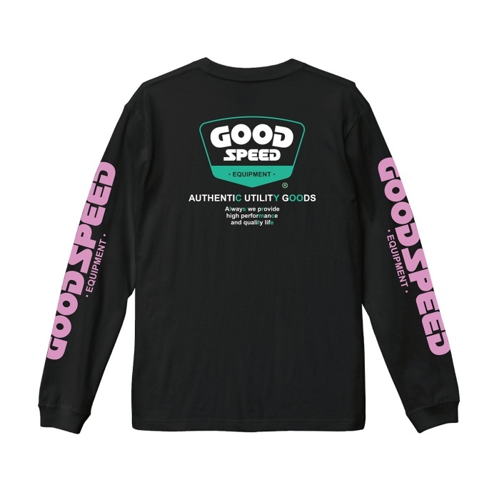 GOODSPEED equipment ���åɥ��ԡ��ɥ������åץ��ȡ�GSE-wfv-TS-LH-LS�ۡ�LH T's L/S�ۥ���T����� Ĺµ 5.6oz ���åȥ�100��