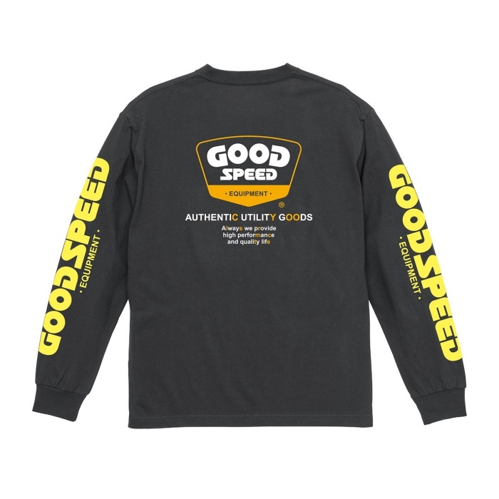 GOODSPEED equipment ���åɥ��ԡ��ɥ������åץ��ȡ�GSE-wfv-TS-LH-LS�ۡ�LH T's L/S�ۥ���T����� Ĺµ 5.6oz ���åȥ�100��