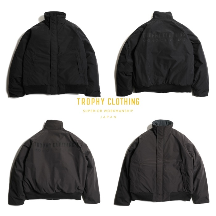 TROPHY CLOTHING �ȥ��ե������������� ��TRMN-504�ۡ�"MONOCHROME" Shipboard Jacket�ۥ�Υ������ॷ�åץܡ��ɥ��㥱�å� �ǥå����㥱�å���������