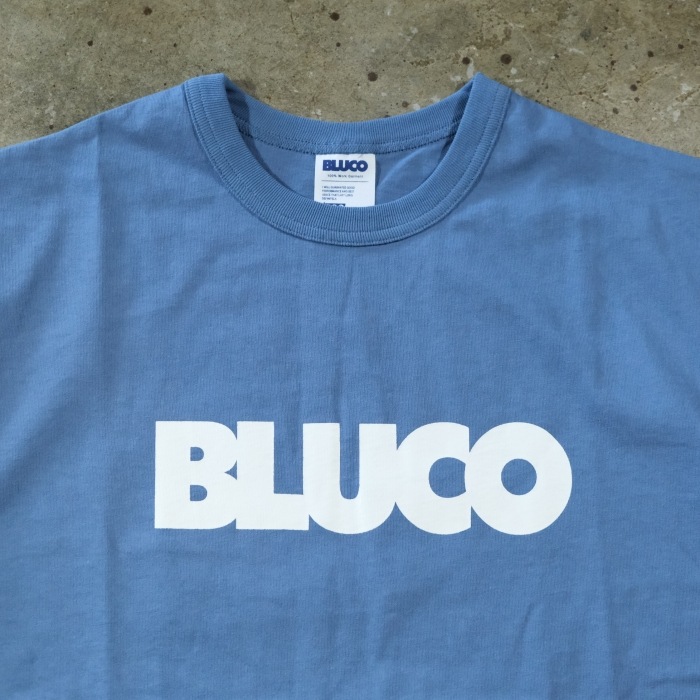 BLUCO ֥륳153-22-006ۡPRINT TEE -Logo-ۥץT ץ ꥸʥܥǥ COTTON100