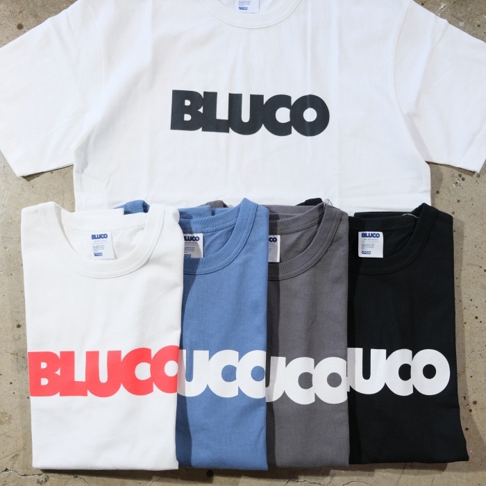 BLUCO ֥륳153-22-006ۡPRINT TEE -Logo-ۥץT ץ ꥸʥܥǥ COTTON100