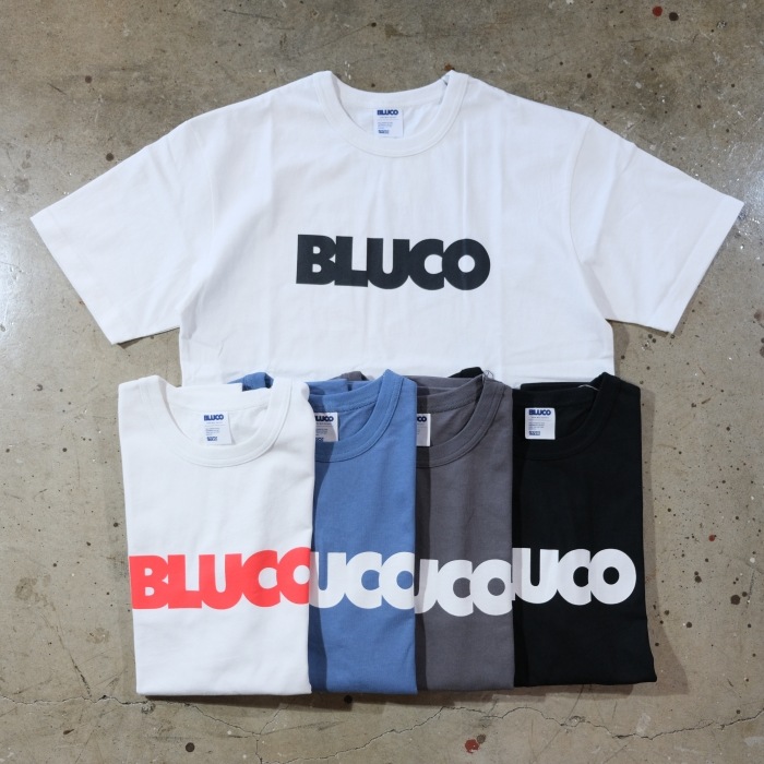 BLUCO ֥륳153-22-006ۡPRINT TEE -Logo-ۥץT ץ ꥸʥܥǥ COTTON100
