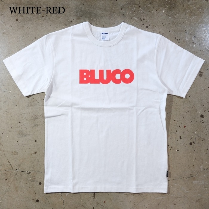 BLUCO ֥륳153-22-006ۡPRINT TEE -Logo-ۥץT ץ ꥸʥܥǥ COTTON100