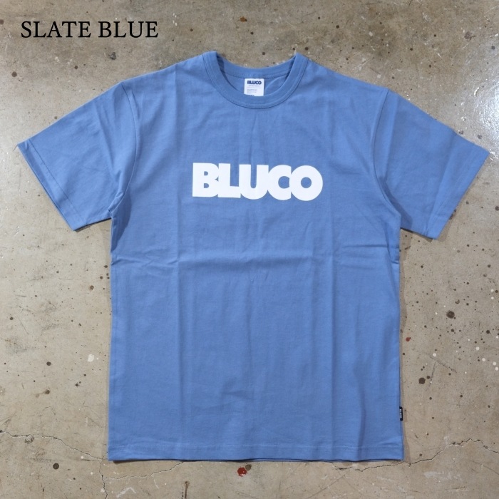 BLUCO ֥륳153-22-006ۡPRINT TEE -Logo-ۥץT ץ ꥸʥܥǥ COTTON100