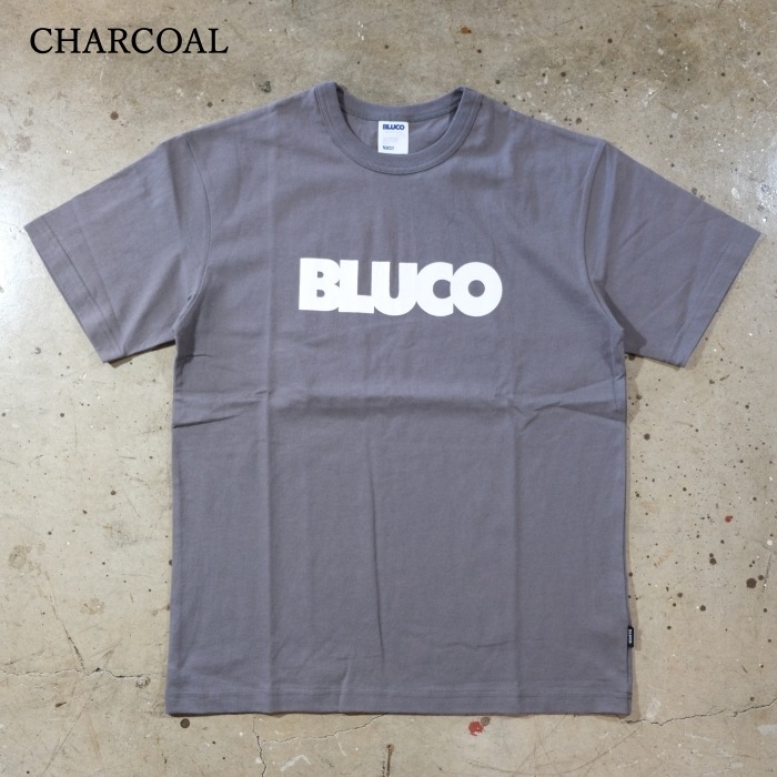 BLUCO ֥륳153-22-006ۡPRINT TEE -Logo-ۥץT ץ ꥸʥܥǥ COTTON100