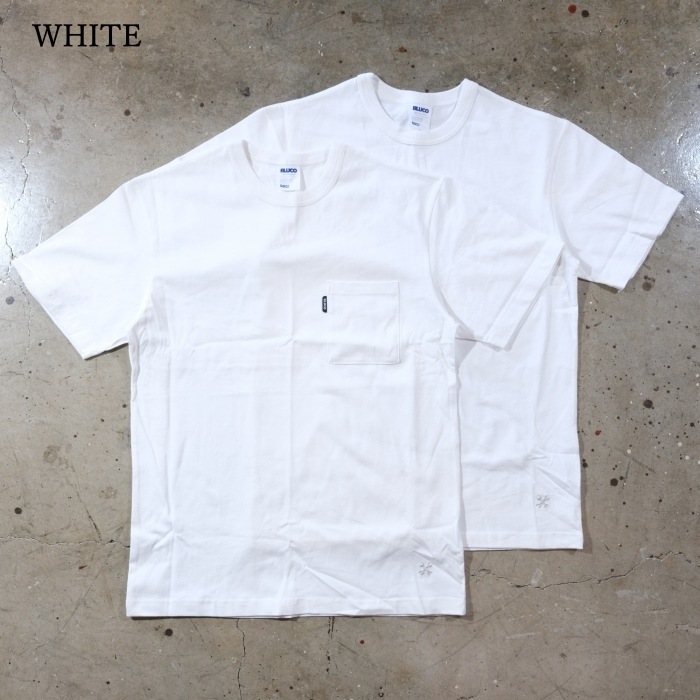 BLUCO ֥륳153-22-014ۡ2-PACK POCKET TEE2ѥåT ݥåT ꥸʥܥǥ COTTON100
