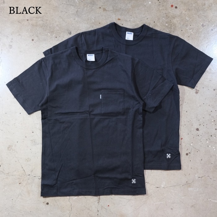 BLUCO ֥륳153-22-014ۡ2-PACK POCKET TEE2ѥåT ݥåT ꥸʥܥǥ COTTON100