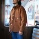 TCB jeans �ƥ��������ӡ������󥺡�Cat Head Jacket Brown Canvas�ۥ���åȥإåɥ��㥱�å� �֥饦�󥭥��Х����С������� ���祢������ COTTON 