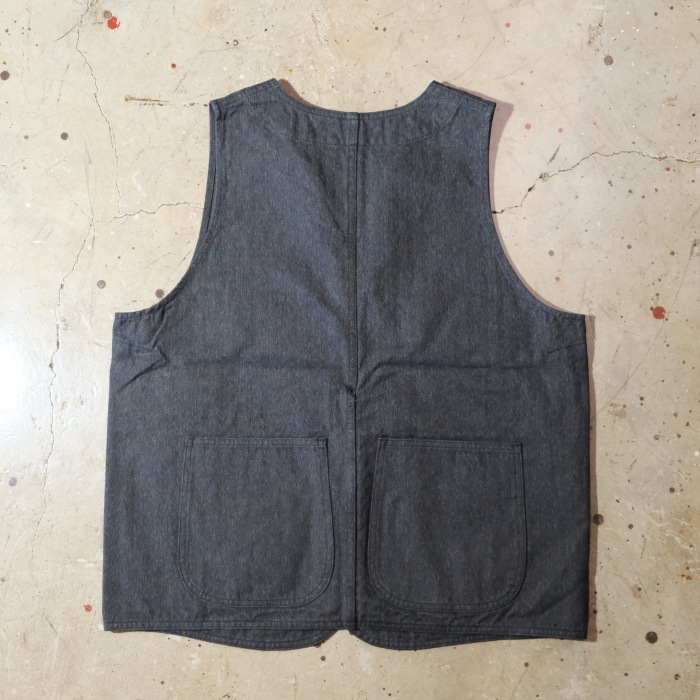 TCB jeans �ƥ��������ӡ������󥺡�Huntsman Vest�ۢ�Covert Herringbone�� �ϥ�ƥ��󥰥٥��� ���С��ȥإ��ܡ��� ��� COTTON100�� ������