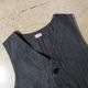 TCB jeans �ƥ��������ӡ������󥺡�Huntsman Vest�ۢ�Covert Herringbone�� �ϥ�ƥ��󥰥٥��� ���С��ȥإ��ܡ��� ��� COTTON100�� ������
