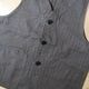 TCB jeans �ƥ��������ӡ������󥺡�Huntsman Vest�ۢ�Covert Herringbone�� �ϥ�ƥ��󥰥٥��� ���С��ȥإ��ܡ��� ��� COTTON100�� ������