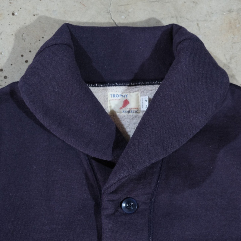 TROPHY CLOTHING ȥե󥰡TR24AW-211ۡLoop Wheel Shawl Collar Button Jacketۥ롼ץ륷硼륫顼ܥ󥸥㥱å 