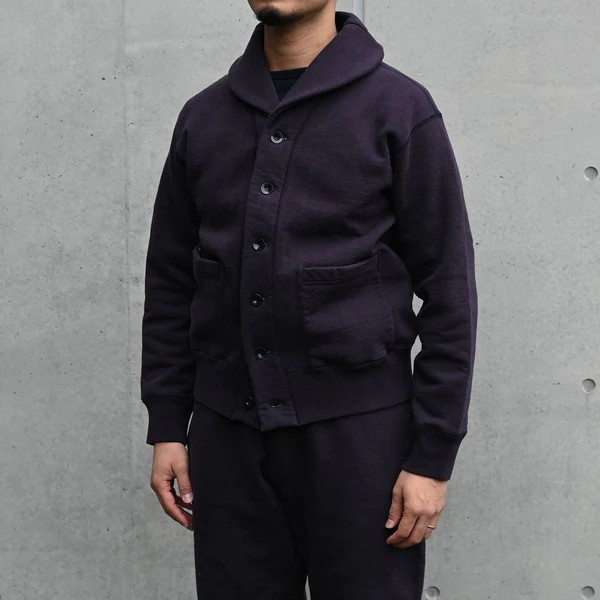 TROPHY CLOTHING ȥե󥰡TR24AW-211ۡLoop Wheel Shawl Collar Button Jacketۥ롼ץ륷硼륫顼ܥ󥸥㥱å 