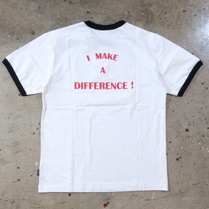 BLUCO ֥륳153-22-013ۡPRINT RINGER TEE -Diff-ۥץȥ󥬡T ץ ꥸʥܥǥ COTTON100