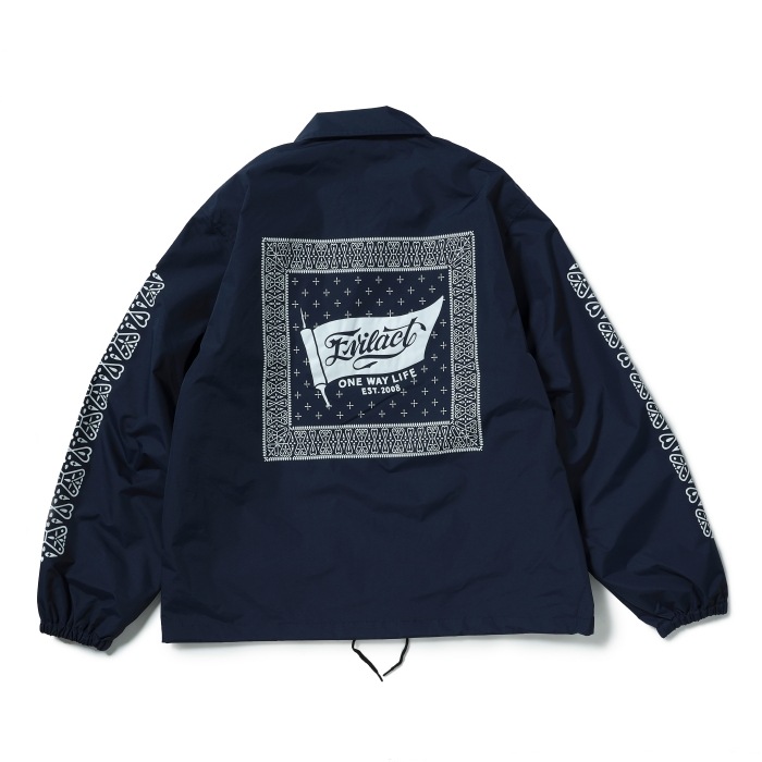 EVILACT �����֥륢���ȡ�EA26-ACT1-J03�ۡ�BANDANA COACH JKT�ۥХ���ʥ��������㥱�å� ������ɥ֥졼����