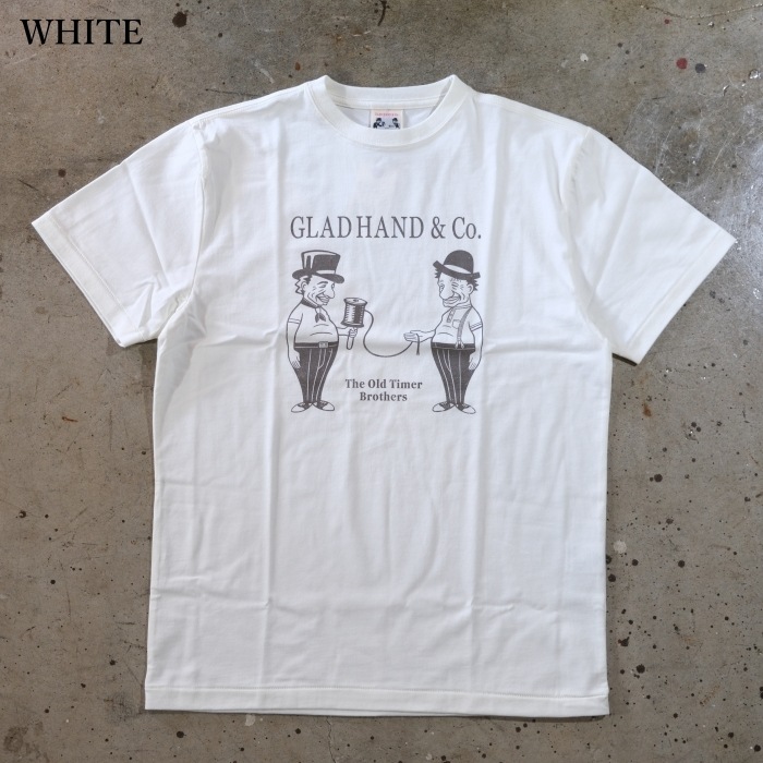 GLADHAND ����åɥϥ�ɡ�GH6201�� ��The Old Timer Brothers S/S T-SHIRTS�� �ץ���T�����  ���롼�ͥå�T����� ������������