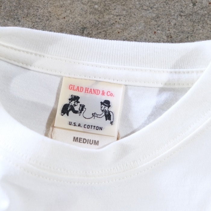 GLADHAND ����åɥϥ�ɡ�GH6201�� ��The Old Timer Brothers S/S T-SHIRTS�� �ץ���T�����  ���롼�ͥå�T����� ������������