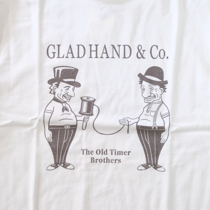 GLADHAND ����åɥϥ�ɡ�GH6201�� ��The Old Timer Brothers S/S T-SHIRTS�� �ץ���T�����  ���롼�ͥå�T����� ������������