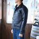 Y'2 LEATHER �磻�ġ��쥶����EB-140-T�ۡ�ECO HORSE TEA-CORE WWII Type G�����ۢ�44XXL��㥨���ۡ��� ���BLACK�������ǥ� �ϳ� MADE IN JAPAN