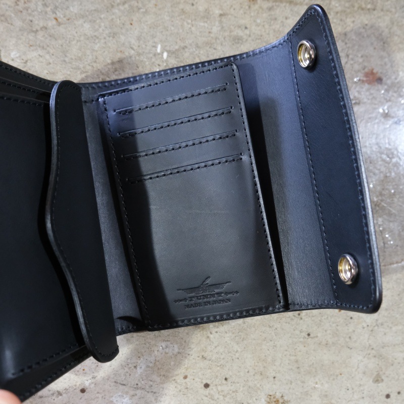 FUNNY �ե��ˡ���DOUBLE DOTS BILLFOLD�ۢ㥳���ɥХ� �֥�å��� ���֥�ɥåȥӥ�ե����� ��������󥰥���С� �ۡ����ϥ��� �����ϥ��� MADE IN JAPAN