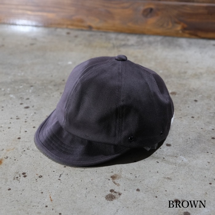 BRIDGECAP �֥�å�����åס�TWILL BRIDGE CAP TYPE2�� ����ѥ�������å� ���硼�ȥ֥�� �ĥ��� COTTON100�� Mr.FATMAN �ե��åȥޥ�