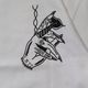 LOOSE NEEDLE��GRIN WEAR �롼���ˡ��ɥ������󥦥�����PRINT S/S T-Shirts�ۥץ���ȾµT����� ���ȥ����ǥ����� ���֥�͡��� COTTON100��