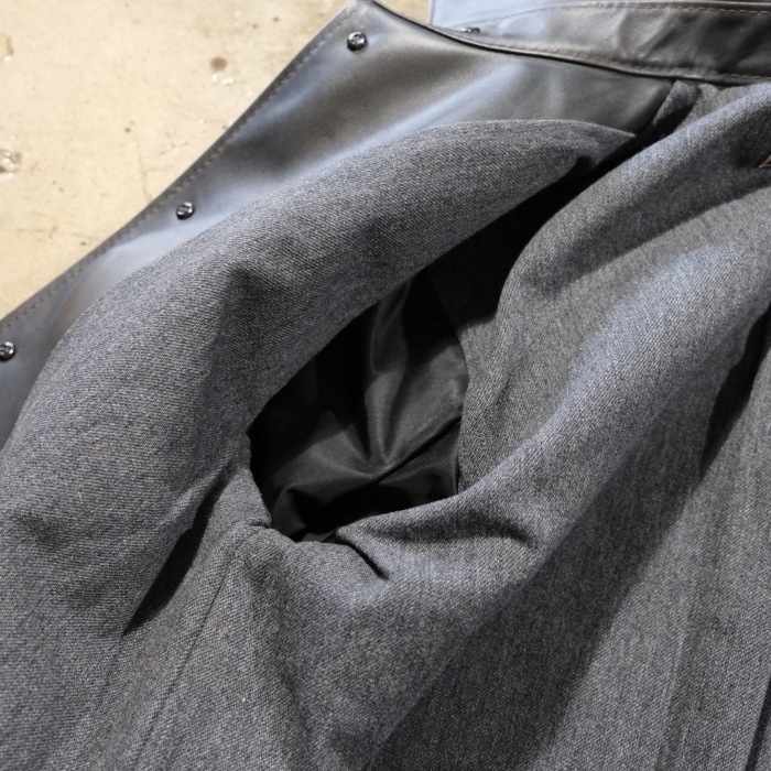 Y'2 LEATHER �磻�ġ��쥶����FC-77�ۡ�FADED HORSE CAR COAT�ۢ�BLACK(TEACORE)�� �ۡ����ϥ��ɥ��������� ��� MADE IN JAPAN