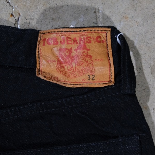 TCB jeans �ƥ��������ӡ������󥺡�Late S40's Jeans BKBK����������ǥ� �֥�å��ǥ˥�ѥ�� ������ 40ǯ����