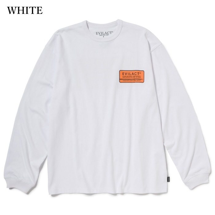 EVILACT �����֥륢���ȡ�EA26-ACT1-T02�ۡ�BOX LOGO LS��ĹµT����� �ܥå������� ���󥰥��꡼�� ���åȥ�100��