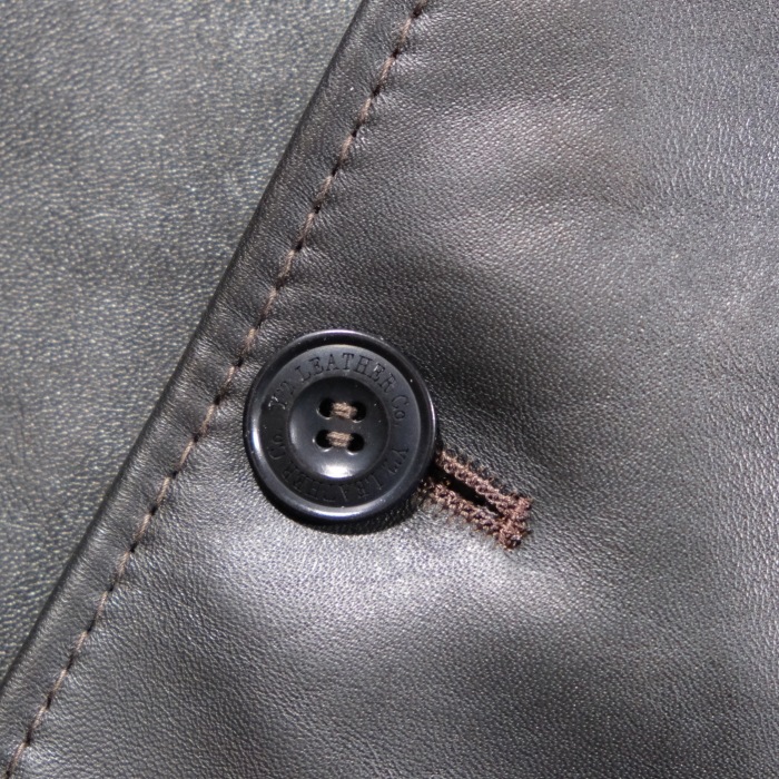 Y'2 LEATHER �磻�ġ��쥶����FC-77�ۡ�FADED HORSE CAR COAT�ۢ�44XXL���BLACK(TEACORE)�� �ۡ����ϥ��ɥ��������� ��� MADE IN JAPAN