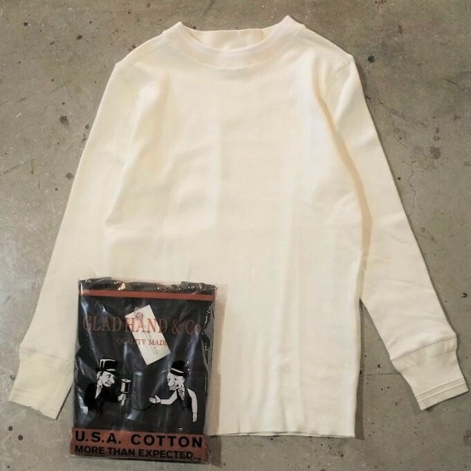 GLADHAND ����åɥϥ�ɡ�GH-18�ۡ�THICK��L/S T��SHIRTS�ۥ��롼�ͥå� ����Ĺµ T����� ̵�� COTTON100%
