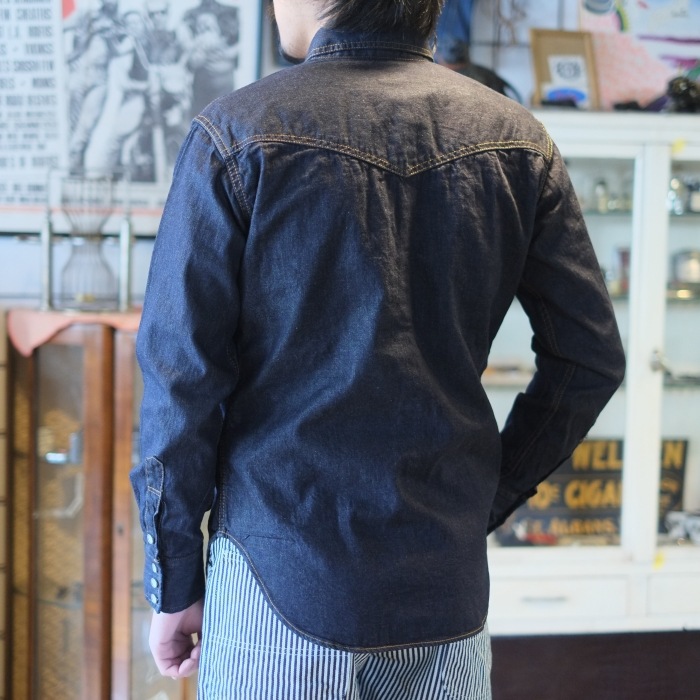 TCB jeans(ƥӡ)<BR>RANCHMAN ShirtۢDENIM<BR>ޥ󥷥 8.5ozǥ˥<BR>åȥ100%  MADE IN JAPAN