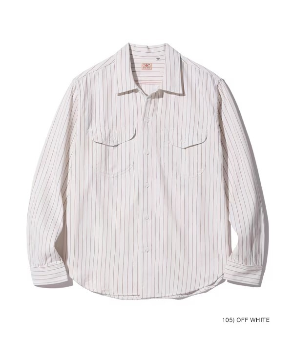 SUGAR CANE ���奬���������SC28652�ۡ�COKE STRIPE WORK SHIRT �� ���������ȥ饤�ץ������� ������ COTTON100%
