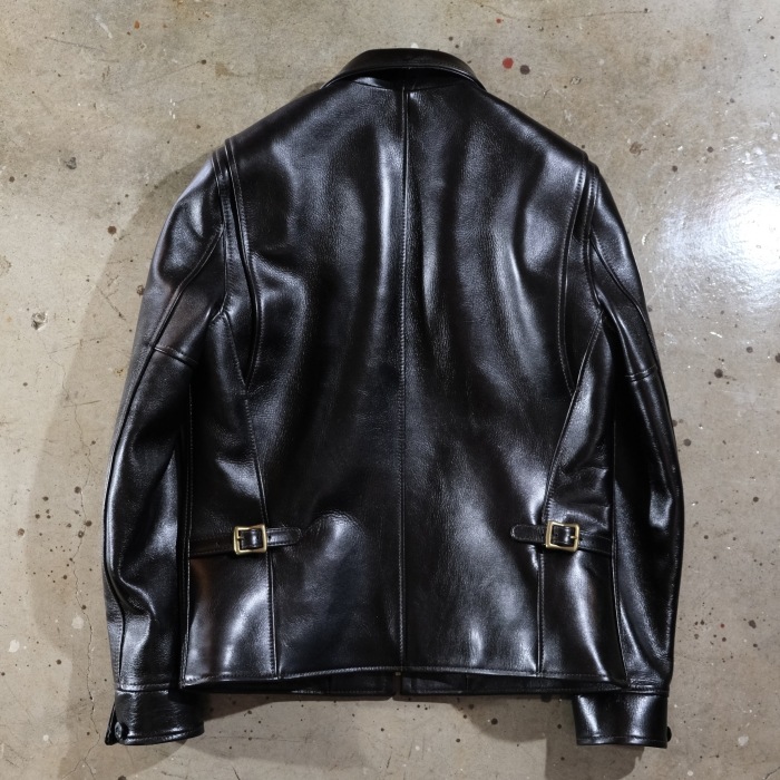 Y'2 LEATHER �磻�ġ��쥶����LSR-42�ۡ�ANILINE STEER SINGLE RIDERS�ۢ�BLACK�䥷�󥰥�饤������ �쥶�����㥱�å� ���ƥ��ϥ��ɥ� ���� ������