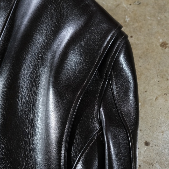 Y'2 LEATHER �磻�ġ��쥶����LSR-42�ۡ�ANILINE STEER SINGLE RIDERS�ۢ�BLACK�䥷�󥰥�饤������ �쥶�����㥱�å� ���ƥ��ϥ��ɥ� ���� ������