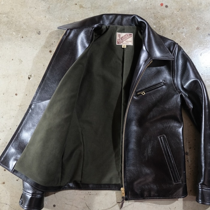 Y'2 LEATHER �磻�ġ��쥶����LSR-42�ۡ�ANILINE STEER SINGLE RIDERS�ۢ�BLACK�䥷�󥰥�饤������ �쥶�����㥱�å� ���ƥ��ϥ��ɥ� ���� ������