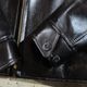 Y'2 LEATHER �磻�ġ��쥶����LSR-42�ۡ�ANILINE STEER SINGLE RIDERS�ۢ�BLACK�䥷�󥰥�饤������ �쥶�����㥱�å� ���ƥ��ϥ��ɥ� ���� ������
