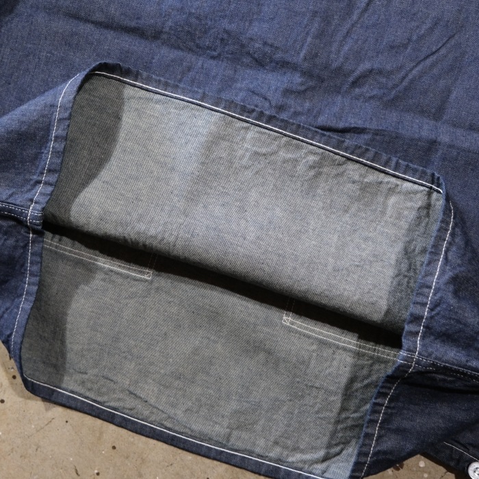TCB jeans �ƥ��������ӡ������󥺡�Catface Pullover Shirt�ۥ���åȥե����� �ץ륪���С������ �ǥ˥� ���åȥ�100% 10.5oz ������