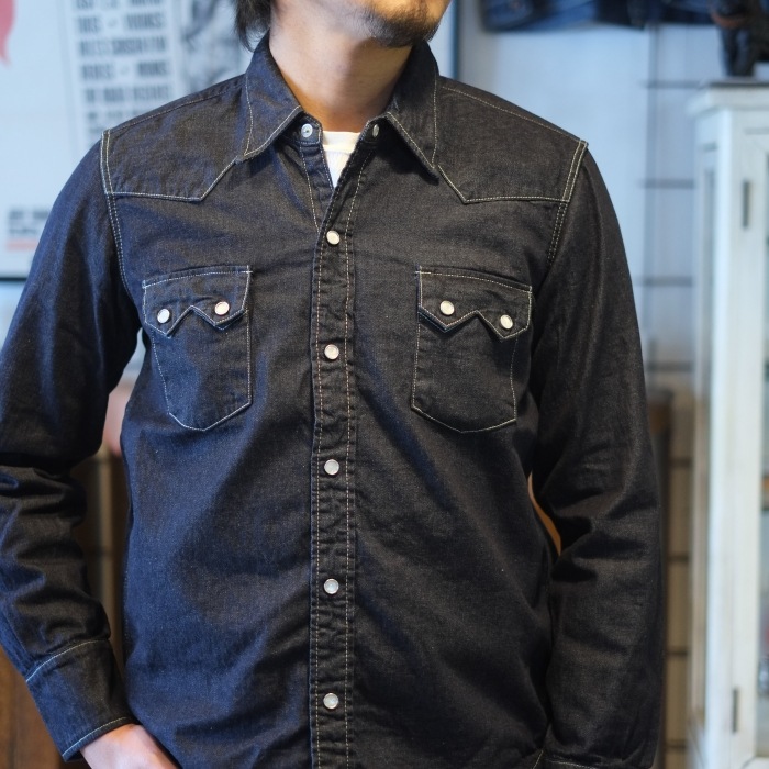 TCB jeans �ƥ��������ӡ������󥺡�Dude Ranch Shirt�ۢ�DENIM��ǥ塼�ɥ�������� ����8.5oz�ǥ˥� ���åȥ�100% ������