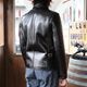 Y'2 LEATHER �磻�ġ��쥶����LSR-42�ۡ�ANILINE STEER SINGLE RIDERS�ۢ�BLACK���44XXL�䥷�󥰥�饤������ �쥶�����㥱�å� ���ƥ��ϥ��ɥ� ���� ������