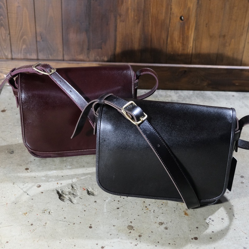 【入手困難】ワイツーレザー ホースハイド メールバッグ スモール BG-10-S ワイツーレザー BG-10-S ANILINE STEER MAIL BAG SMALL アニリンステア